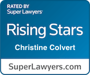 Christine Colvert Super Lawyers badge